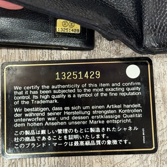 Chanel Long Wallet, Caviar Leather - Picture 10 of 13